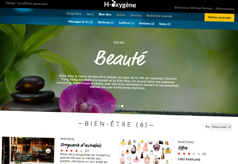 Illustration Un catalogue de plus de 500 offres de produits (lunettes, vêtements...) ou de services (fitness, théatre, restaurants...) avantageuses